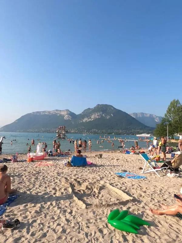 Le Santiego 100M Du Lac Et 4Km Du Vieil Annecy Sévrier Buitenkant foto